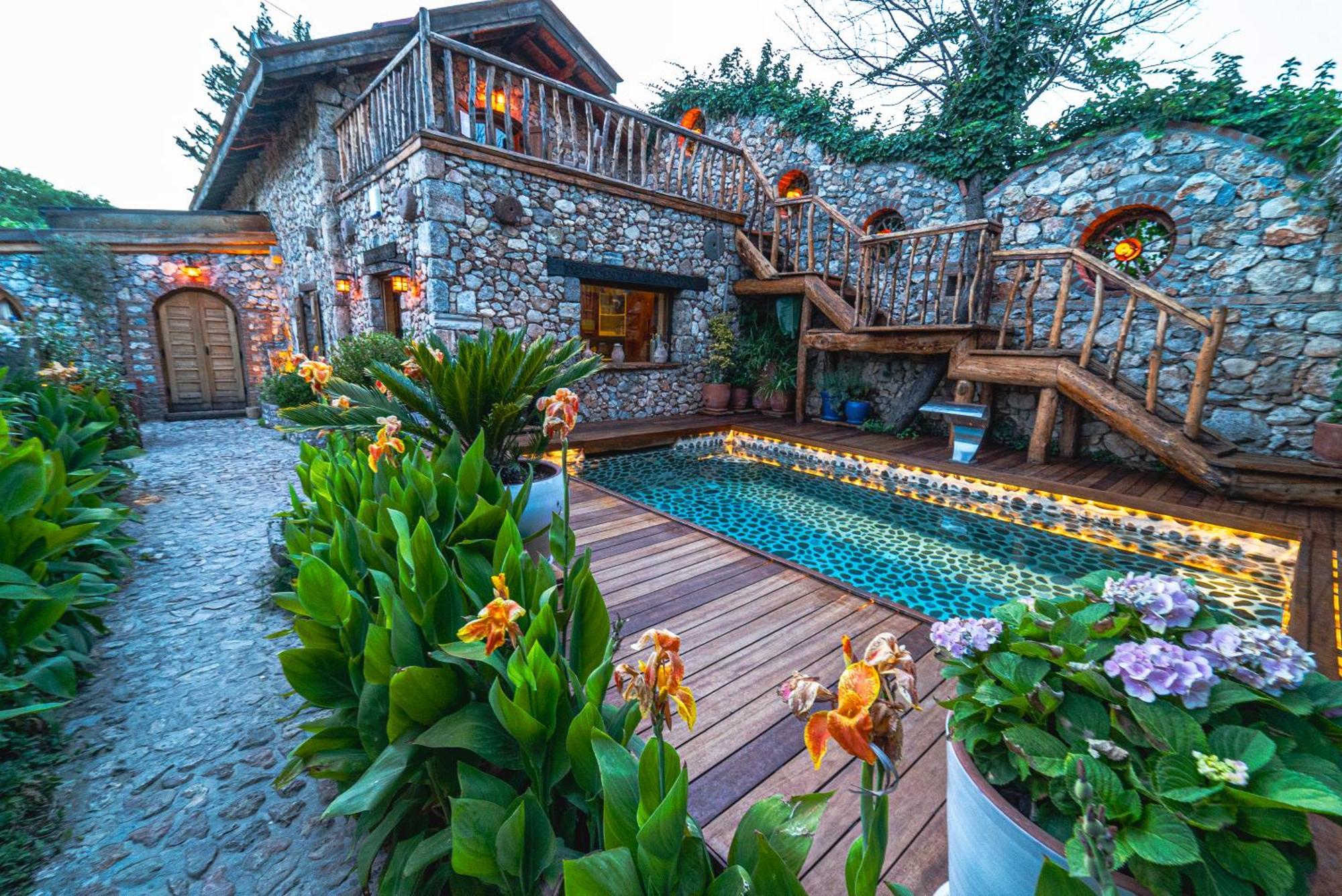 Levissi Lodge Otantic Stone Villa In Каякьой Екстериор снимка