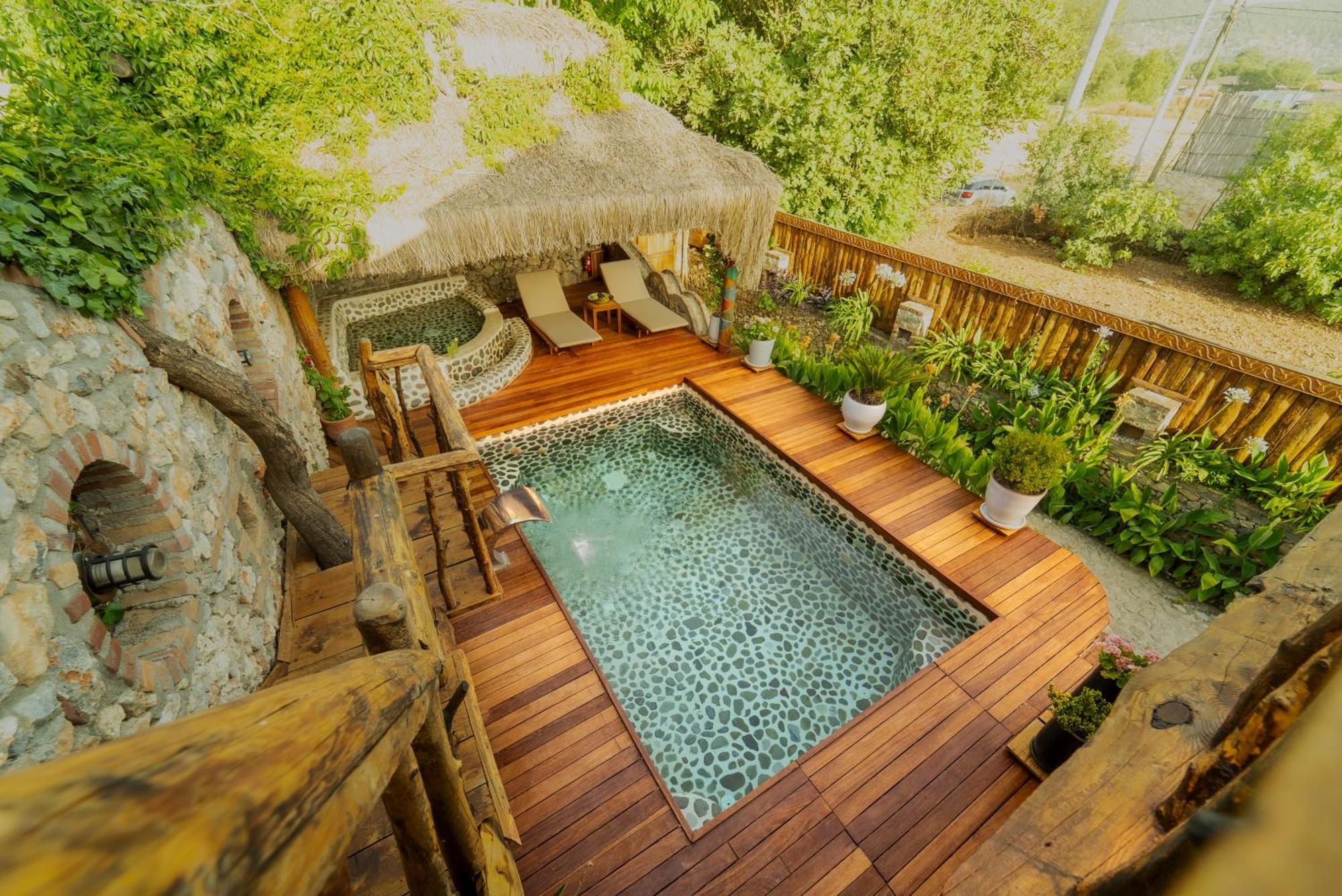 Levissi Lodge Otantic Stone Villa In Каякьой Екстериор снимка