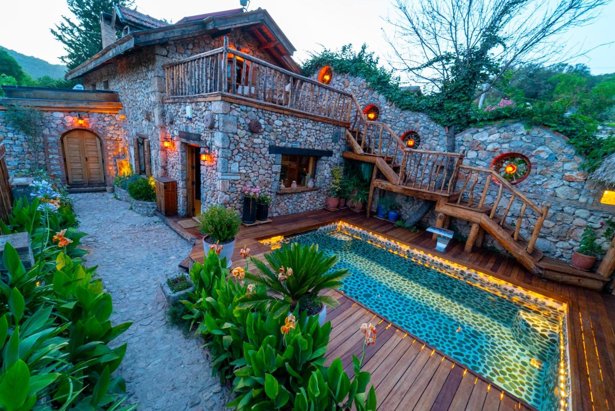 Levissi Lodge Otantic Stone Villa In Каякьой Екстериор снимка
