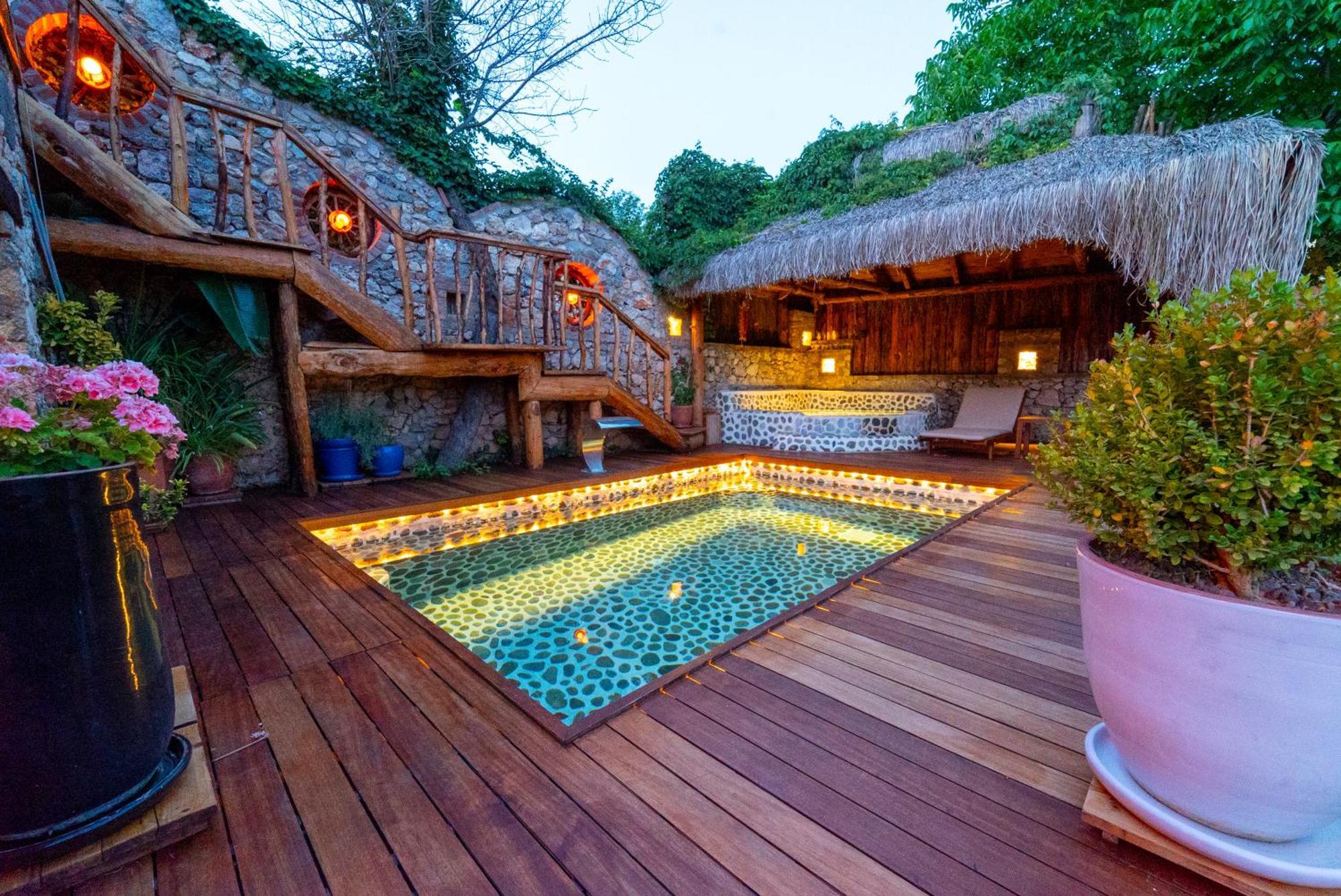 Levissi Lodge Otantic Stone Villa In Каякьой Екстериор снимка