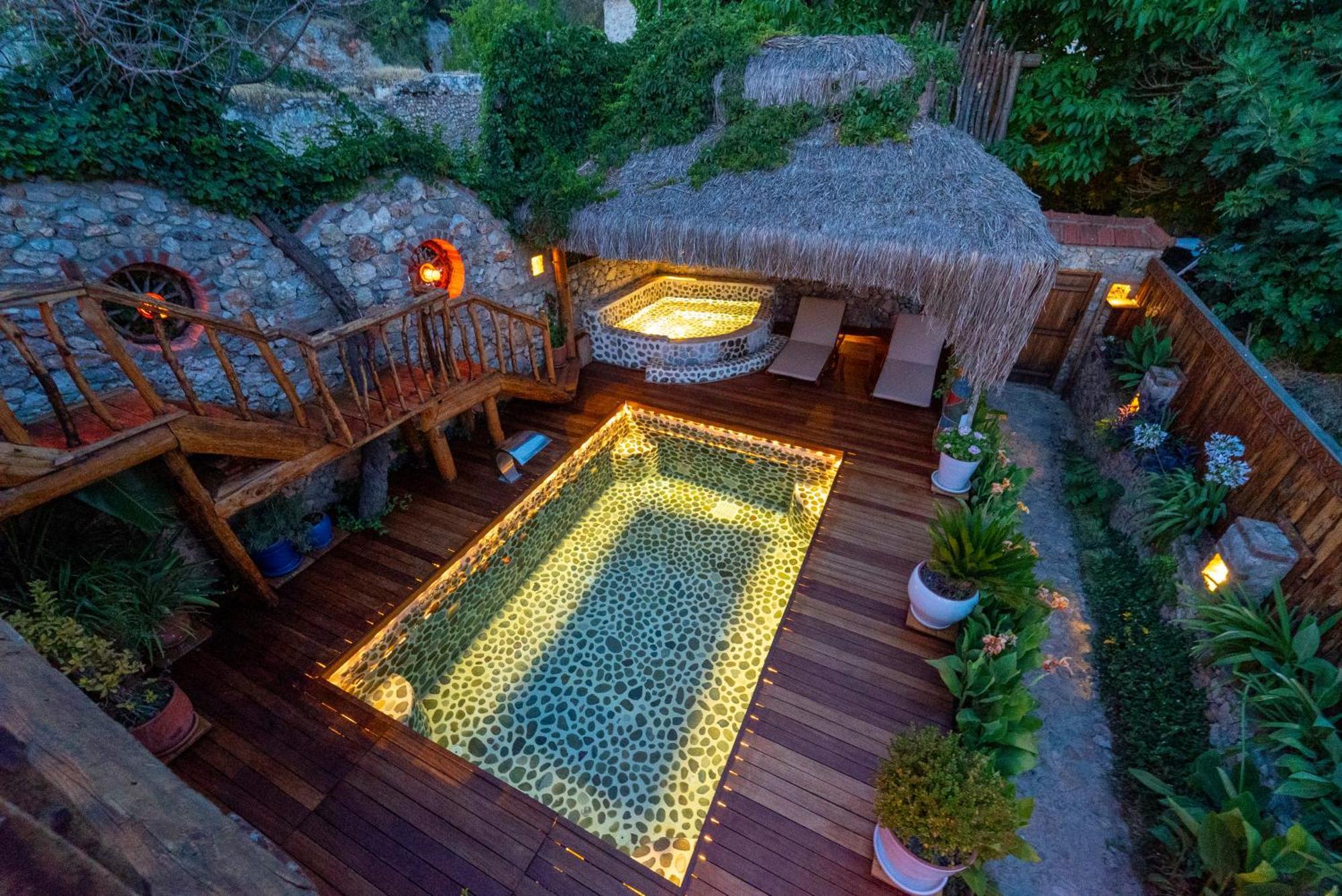 Levissi Lodge Otantic Stone Villa In Каякьой Екстериор снимка