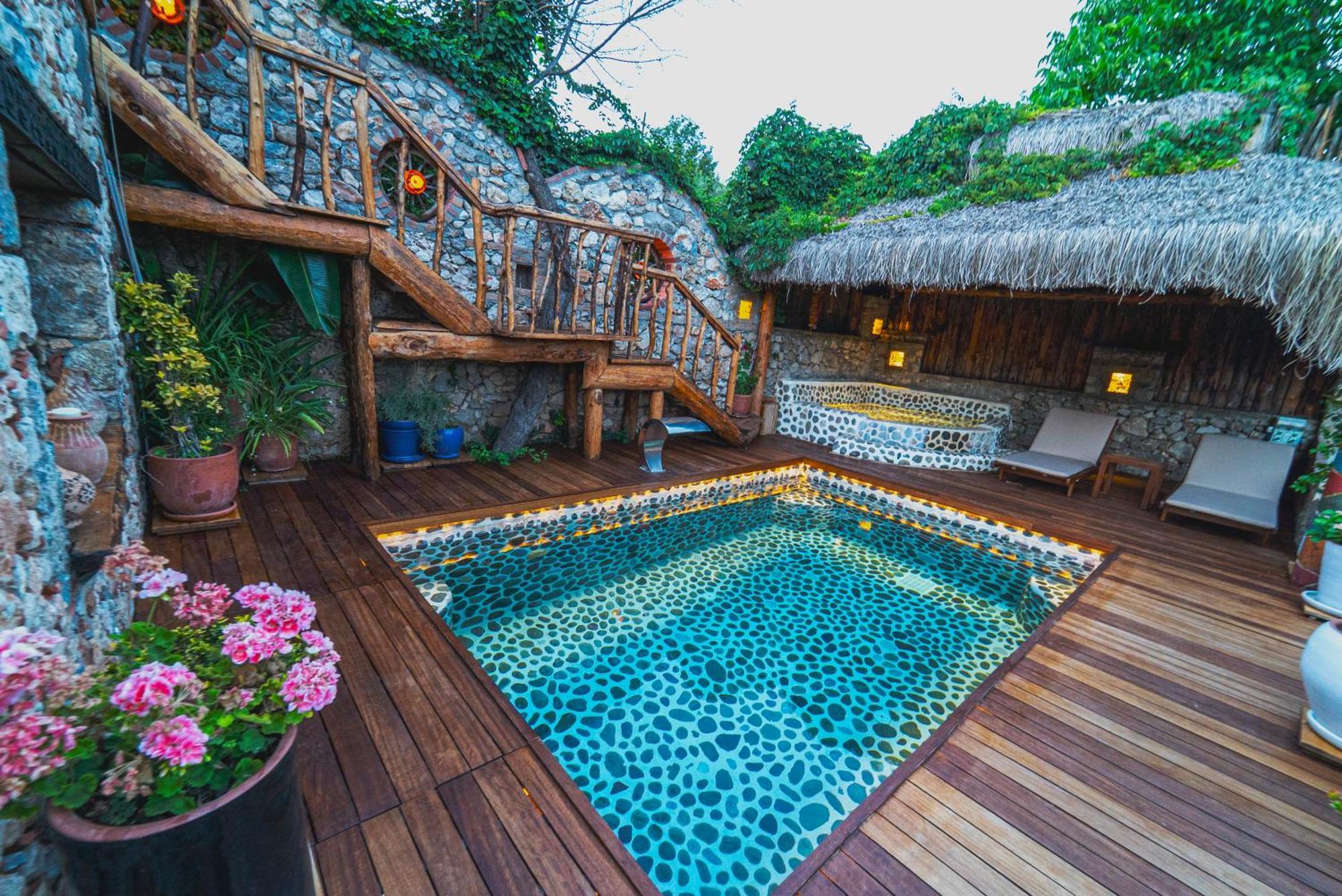 Levissi Lodge Otantic Stone Villa In Каякьой Екстериор снимка